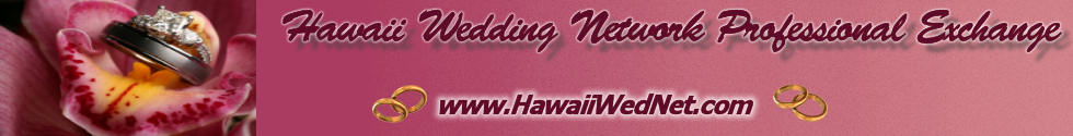 Hawaii Wedding Network Professional Exchange Top Bar Logo